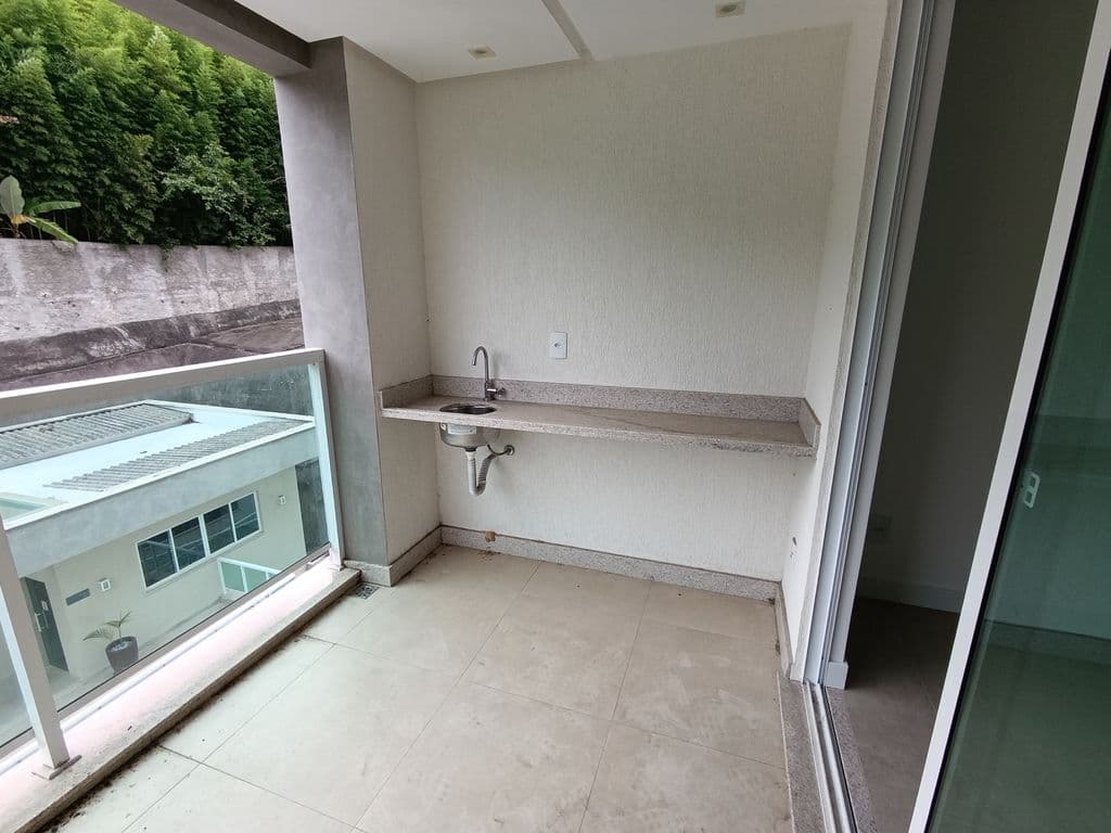 Apt 3 qtos sendo 2 suítes, varanda gourmet, 2 vagas e Área de Lazer em Agriões — Foto 6